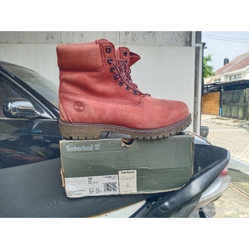 Timberland boots size 45 bekas second preloved