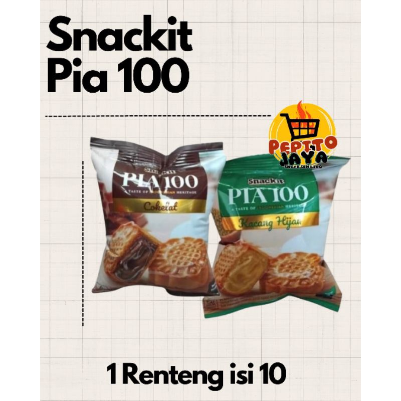 

Pia Snackit / Pia Kino Renteng Coklat Kacang Hijau