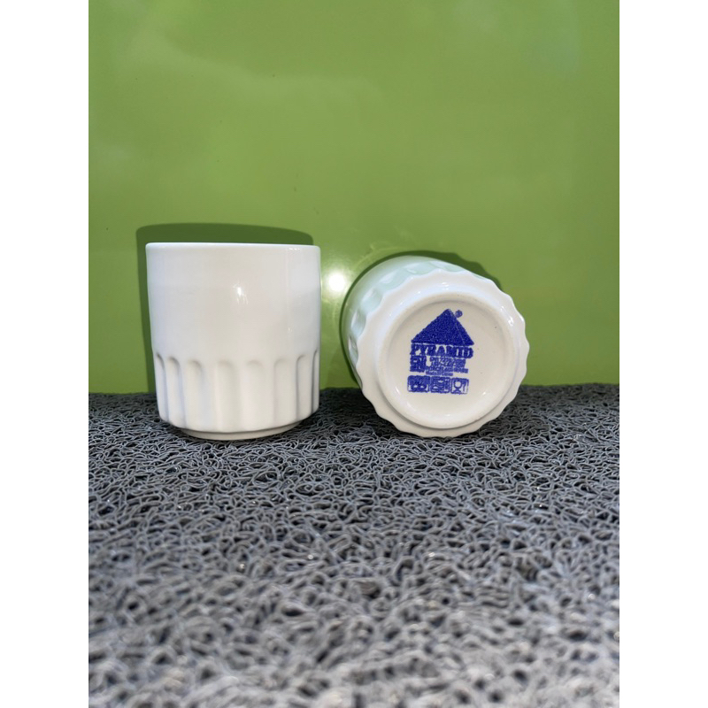 Cangkir keramik chinese tea / Cangkir teh / Mug keramik / Gelas putih / Cangkir ocha