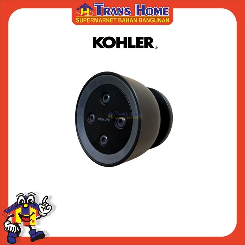 KOHLER Statement Round Deepmsg Body Spray Matte Black (KOHLER )