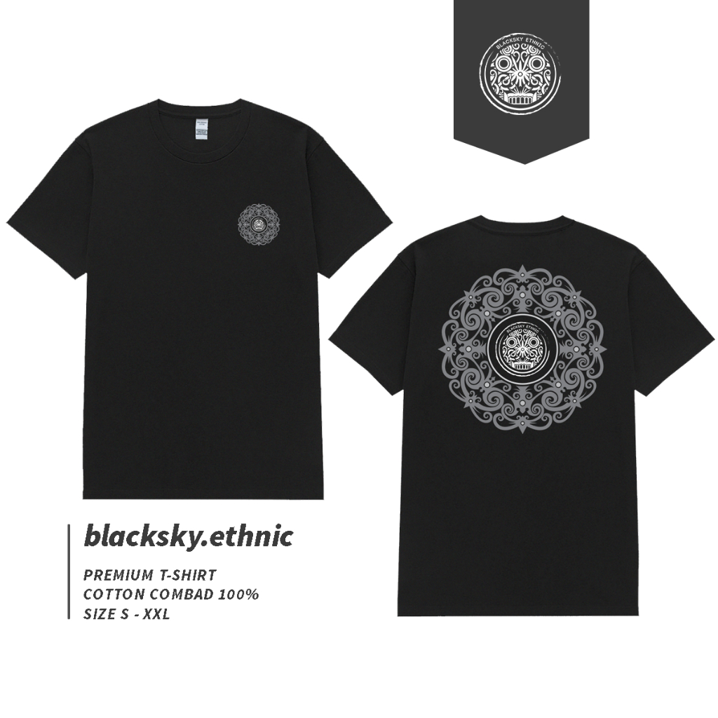 Kaos Dayak - Darkness | Baju Etnik | Baju kaos dayak | baju kalimantan | Baju Borneo | kaos Borneo |