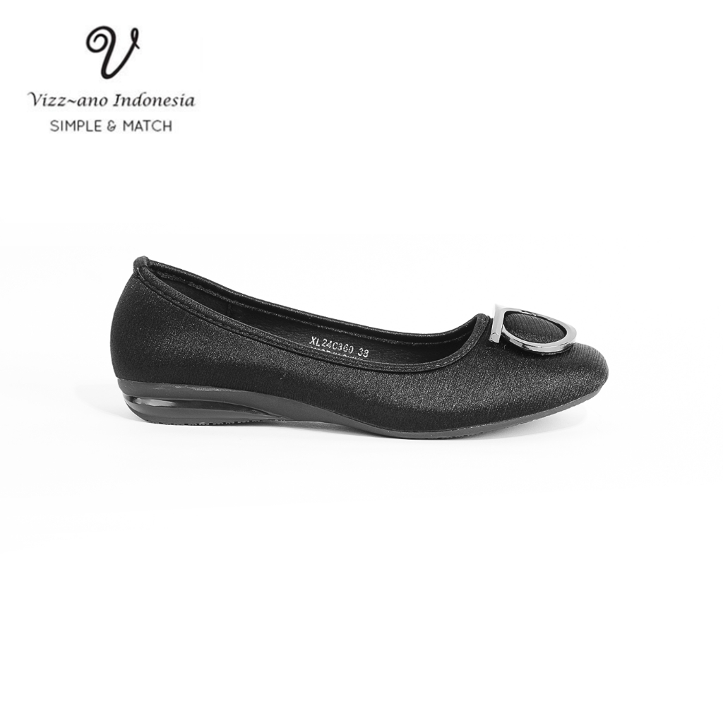 Vizzano Shoes Sepatu Flat Loafer Wanita Design Xania