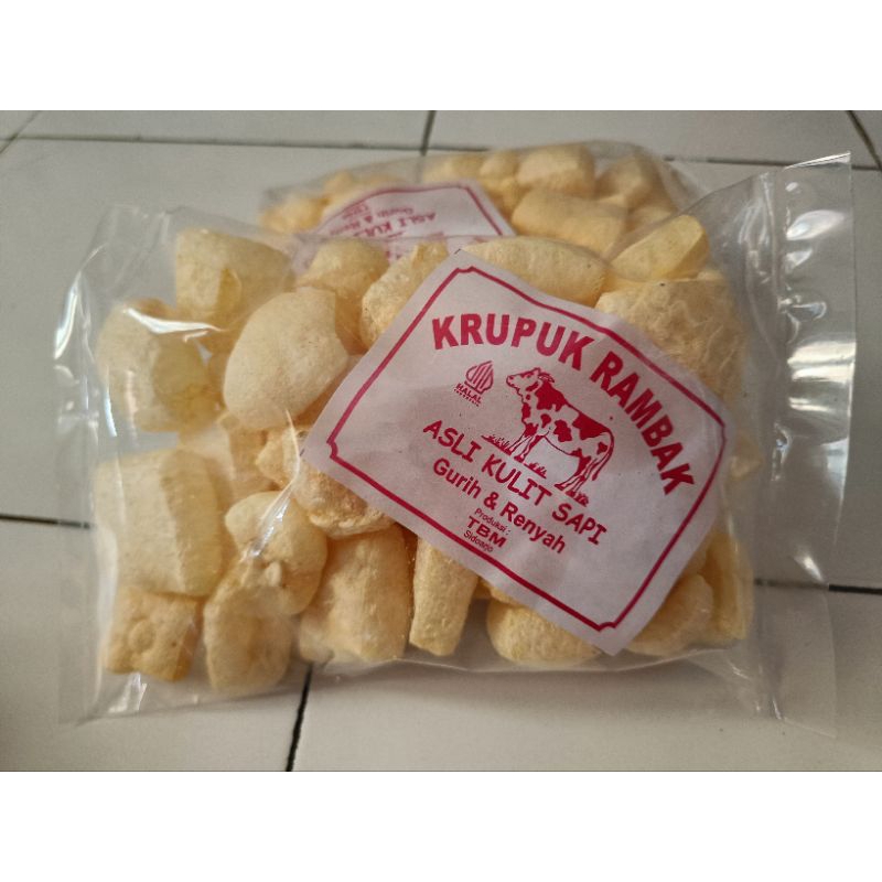 

Kerupuk Rambak Gurih & Renyah dengan Rempah Asli