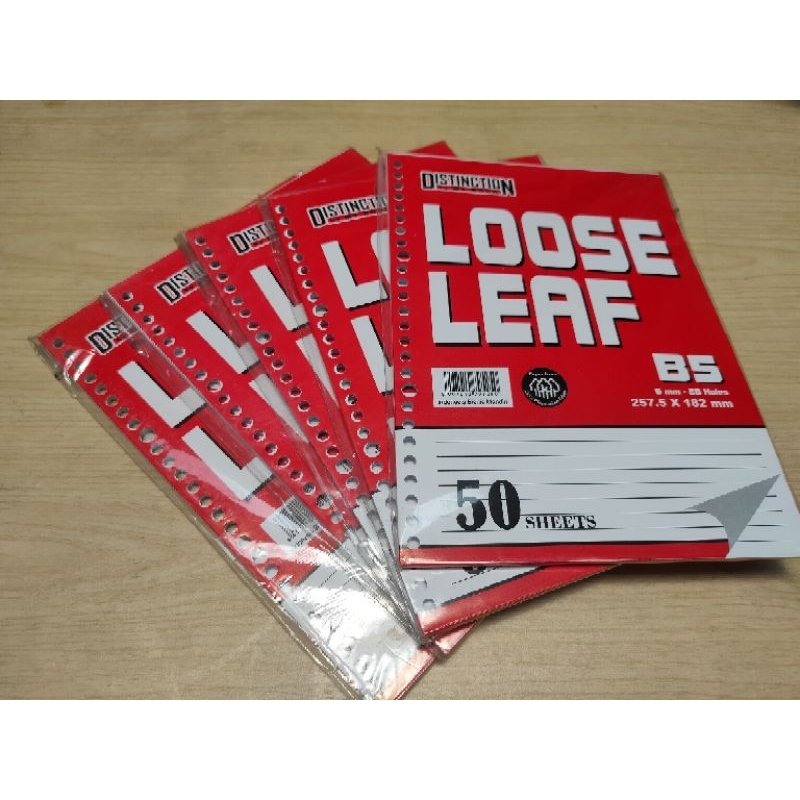 

Loose Leaf B5