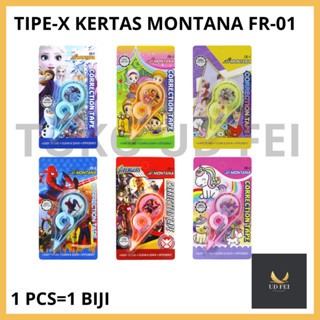 

(1 PCS/1 BIJI) TIPE X MONTANA FR 01/ TIPE X MONTANA/ CORRECTION TAPE FR-01