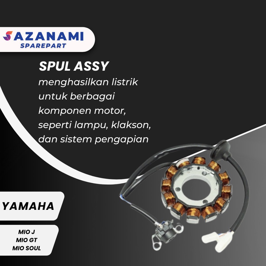 SPUL ASSY MOTOR YAMAHA MIO J YAMAHA MIO GT YAMAHA MIO SOUL GT 115