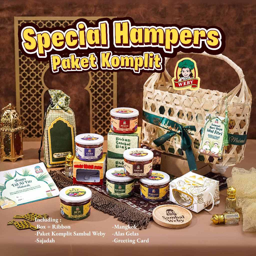 

[READY] Special Hampers Paket Komplit Sambal Weby
