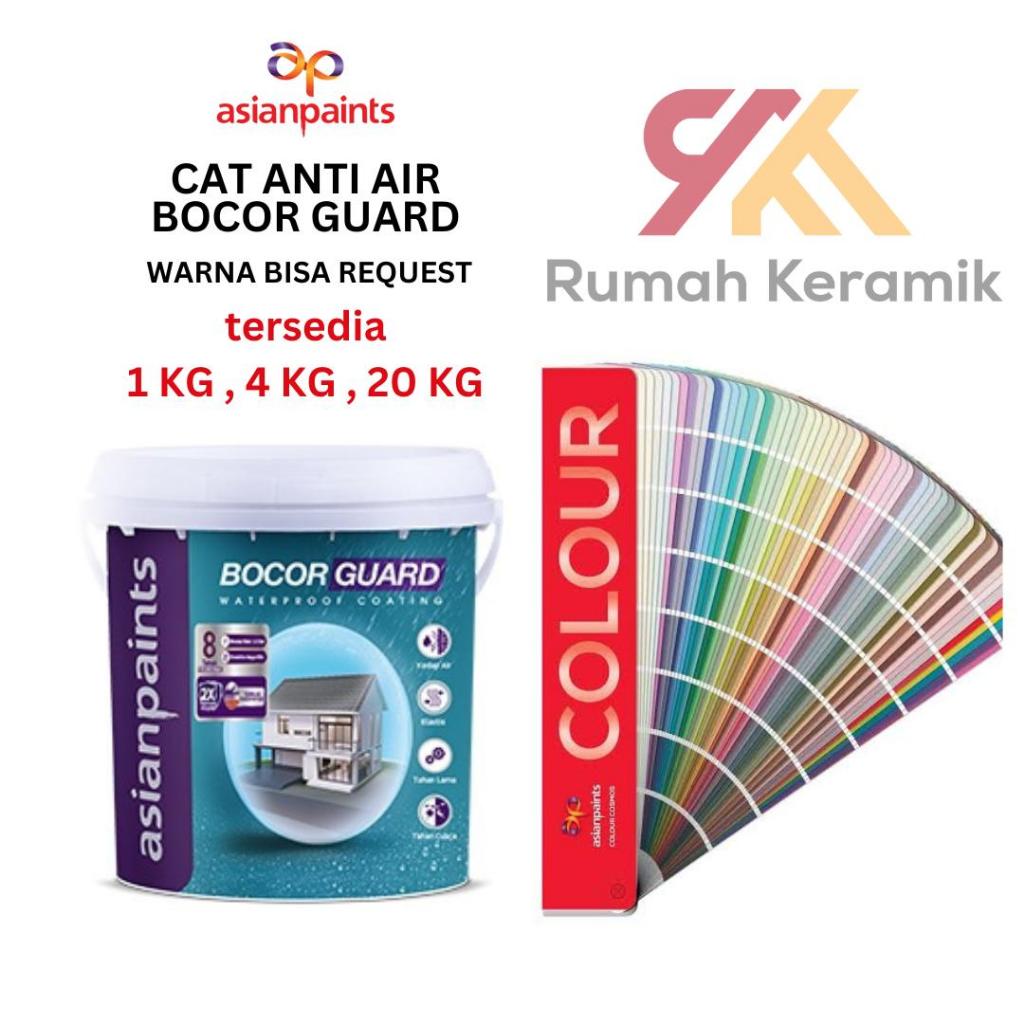 BOCOR GUARD Asian Paints Waterproofing Paint 20 Kg | Cat Tembok Dinding Exterior Anti Air / Cat Temb