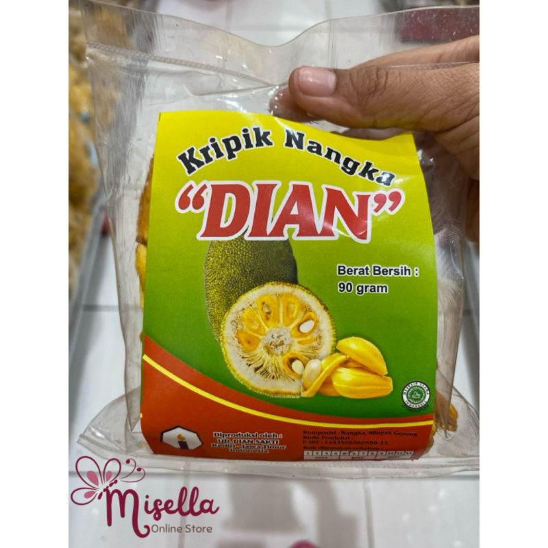 

Keripik Nangka Berat 90 Gram
