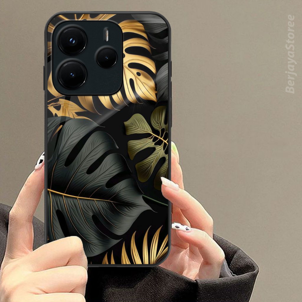 [MG599] Case For Redmi Note 14 4G Redmi note 14 5G  ( Tipe Lain Chat Admin ) - Case Glass Redmi Note