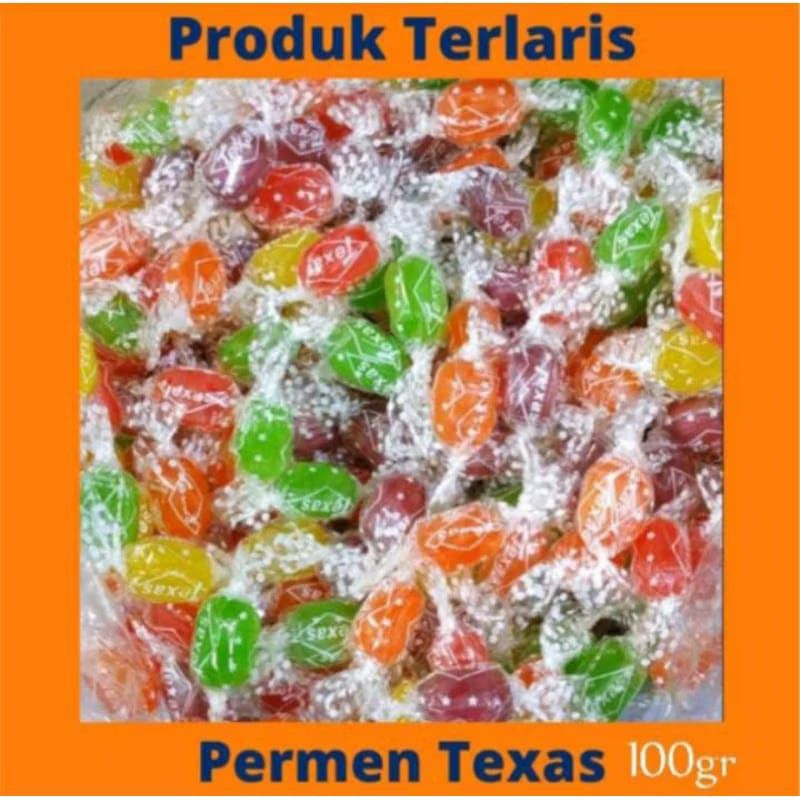 

Permen Texas Aneka Rasa Buah Candy Texas Kiloan Murah 100 gr