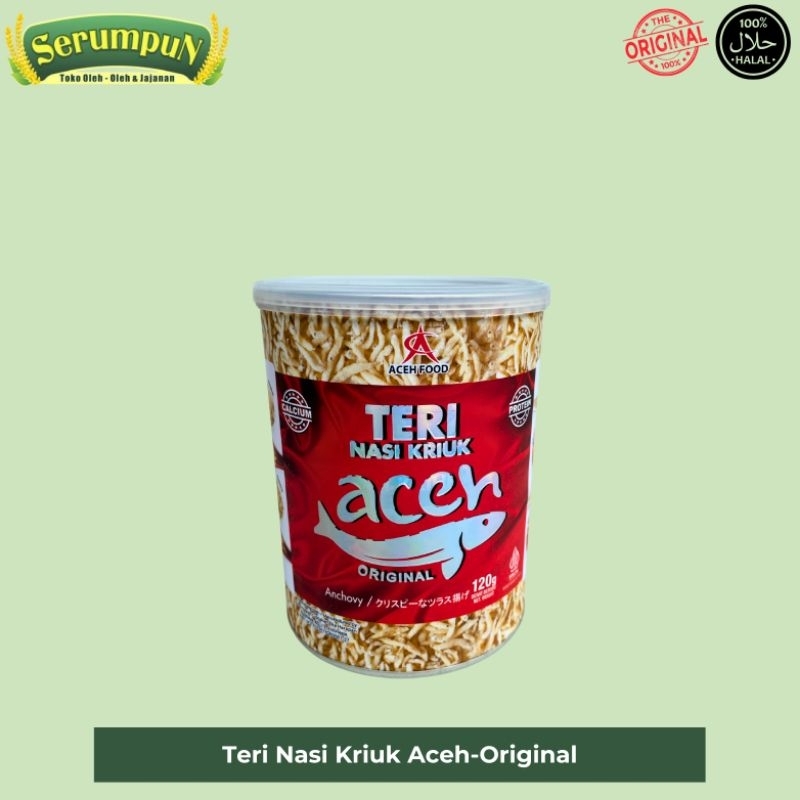 

Teri Nasi Kriuk Aceh | Aceh Food | Teri Kriuk | Teri Balado | Oleh-Oleh Aceh | Teri Original | Teri Seaweed