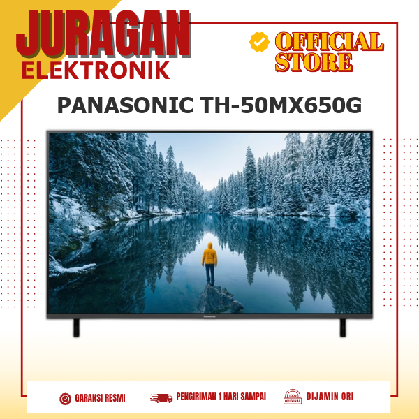 PANASONIC TH-50MX650G GOOGLE SMART TV 50 INCH 4K HDR