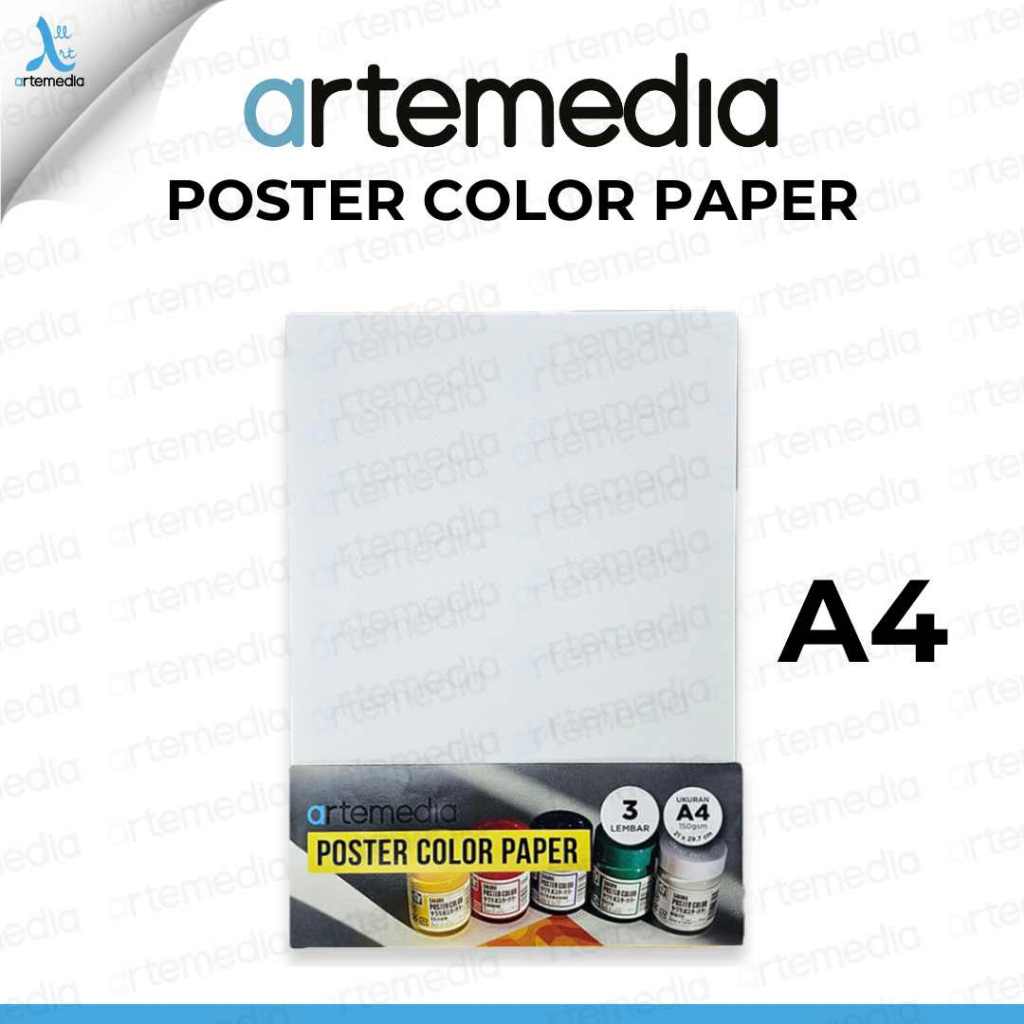 

Artemedia Poster Color Paper Set Kertas Cat Poster