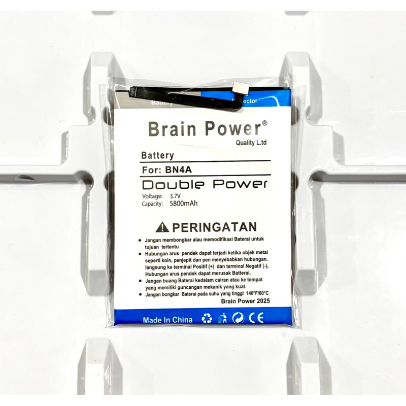 Battery Batre Xiaomi Redmi Note 7 Pro / BN4A / BN 4A Brain power