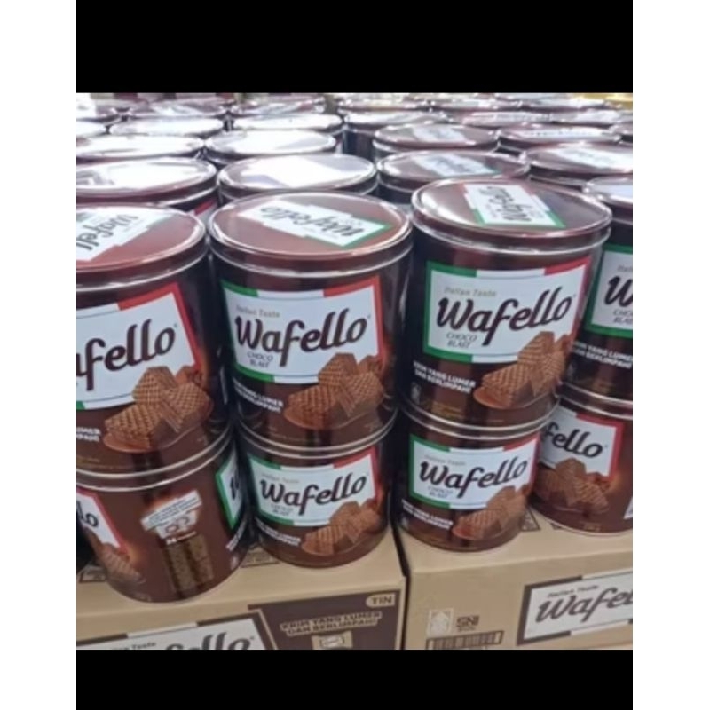 

wafello // wafer wafello // roti kaleng // biskuit kaleng