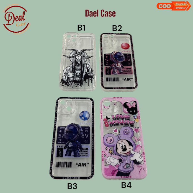 Case Hp Tipe IPHONE 13 / Clear Case / Case Bening / Clear Case Gambar / Case 2D / Case Polos / Soft 