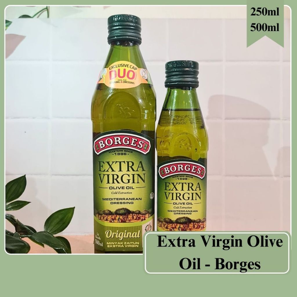 

Borges Extra Virgin Olive Oil 250 ml | 500Ml Minyak Zaitun | Warung Shiha