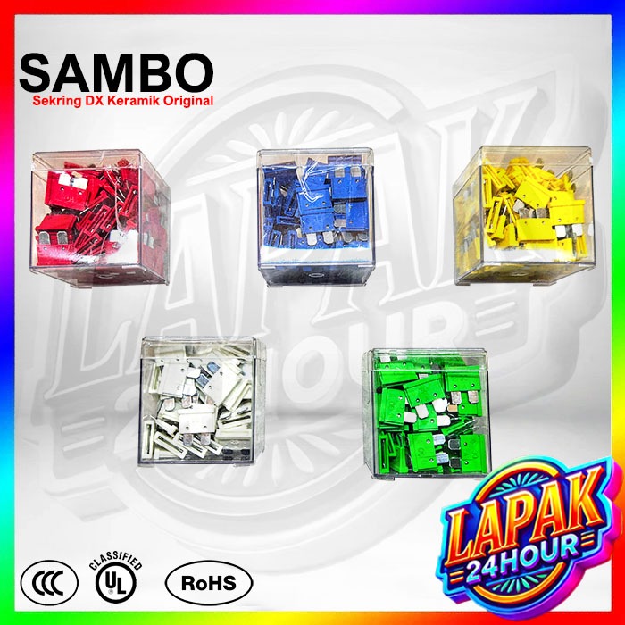 Sekring Keramik, Fuse Mobil/Motor, Fuse DX
