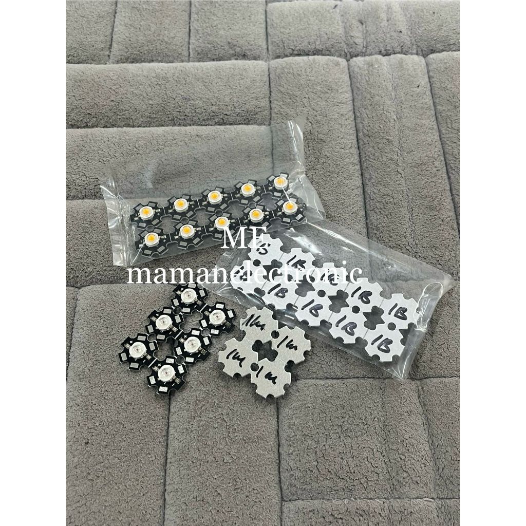 LED HPL SENTER 1W 1WATT BERWARNA