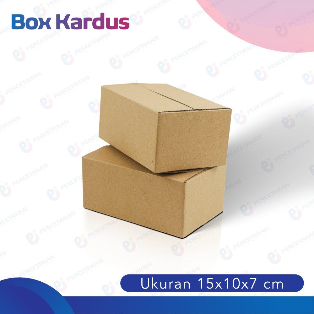 

BOX KARDUS Baru 15x10x7 cm DUS PACKING E-FLUTE | Kardus / Karton Box Polos