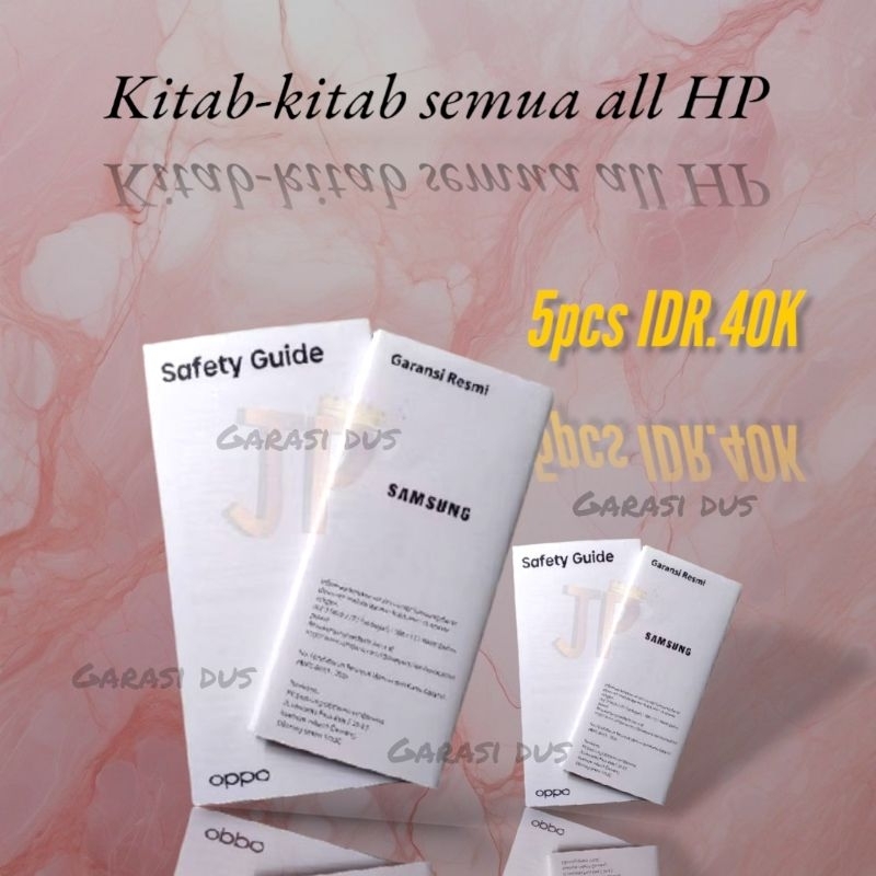 

buku panduan samsung oppo dan lainnya