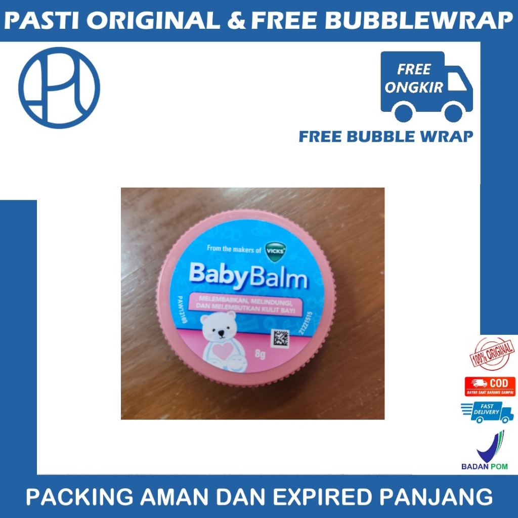 VICKS BABYBALM BALSAM UNTUK BAYI VICKS BABY BALM