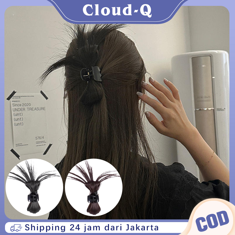 Jepit Rambut Palsu Wanita Jepit Cakar Rambut Palsu Jedai Rambut Palsu Konde Rambut Palsu