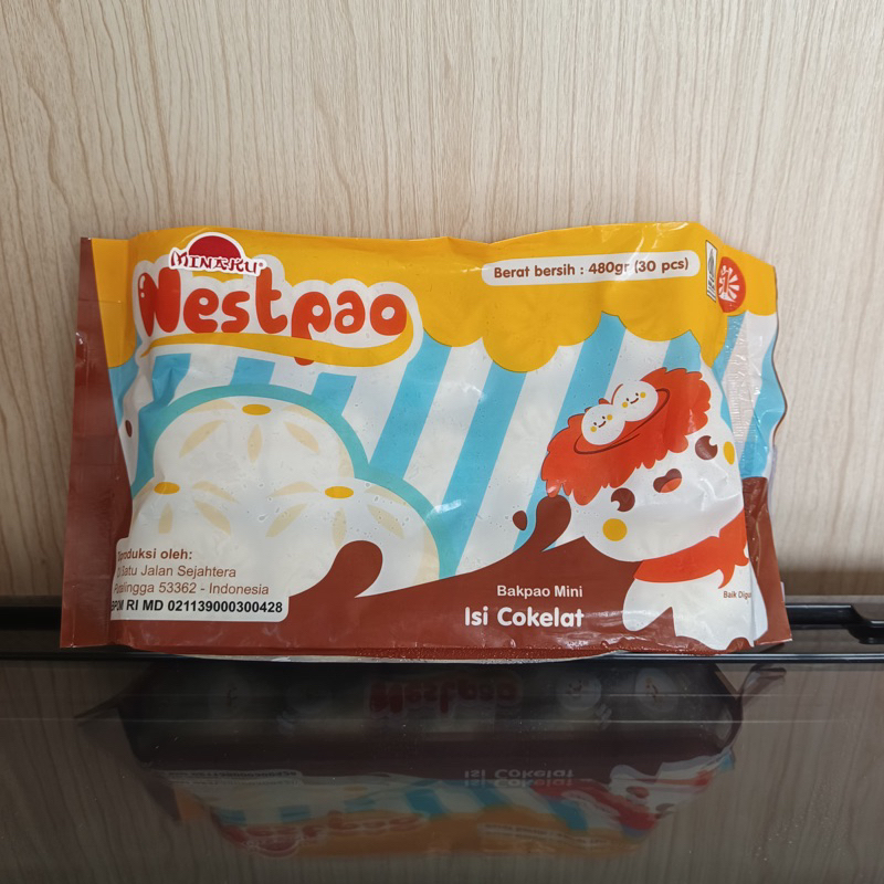 

[INSTANT] MINAKU NESTPAO BAKPAO MINI COKELAT 480g isi 30