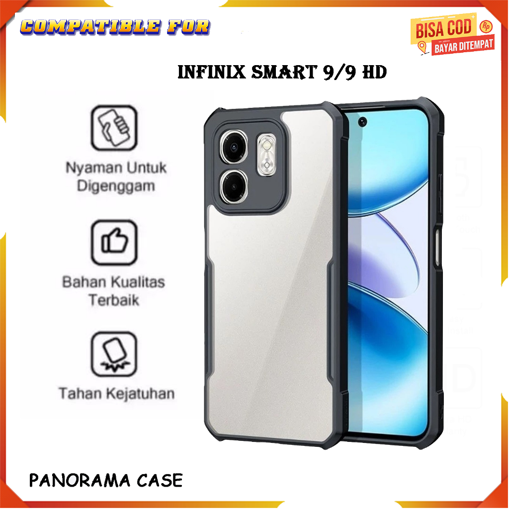 CASE INFINIX SMART 9 SMART 9 HD Casing Xundd Transparan Clear Pelindung HP