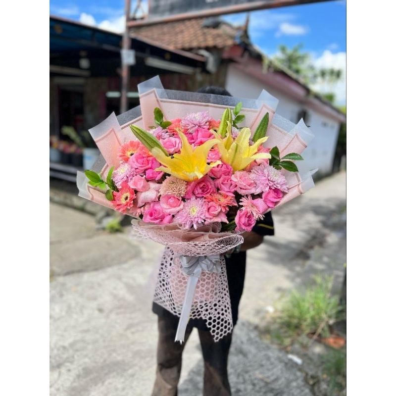 Bunga segar Start 50k/Fresh Flowers/VALENTINE/Hari Ibu/motherday/ Florist bali /Bunga Fresh /Handbou