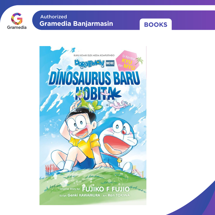 Gramedia Banjarmasin - Doraemon Movie: Dinosaurus Baru Nobita Si Kembar Kyu dan Myu