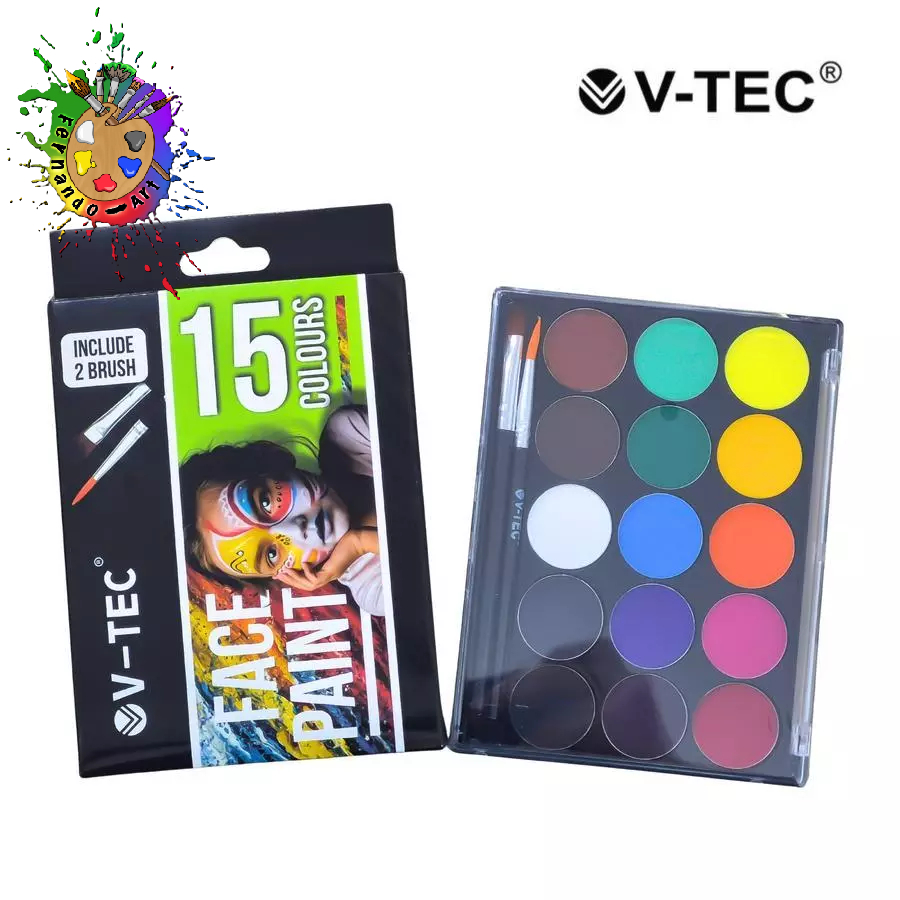 

Face Paint V-TEC FP 402/15 15 Warna