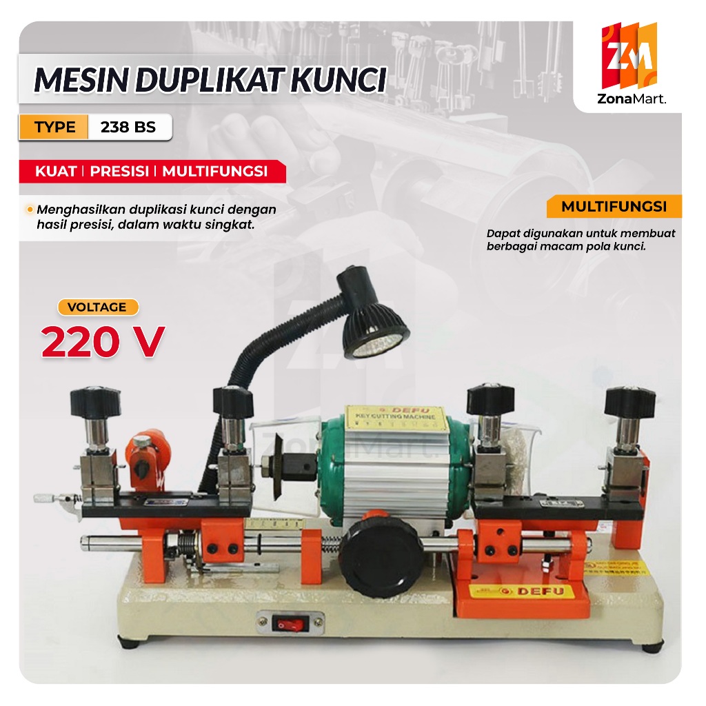 Mesin Duplikat Kunci DEFU 238-BS