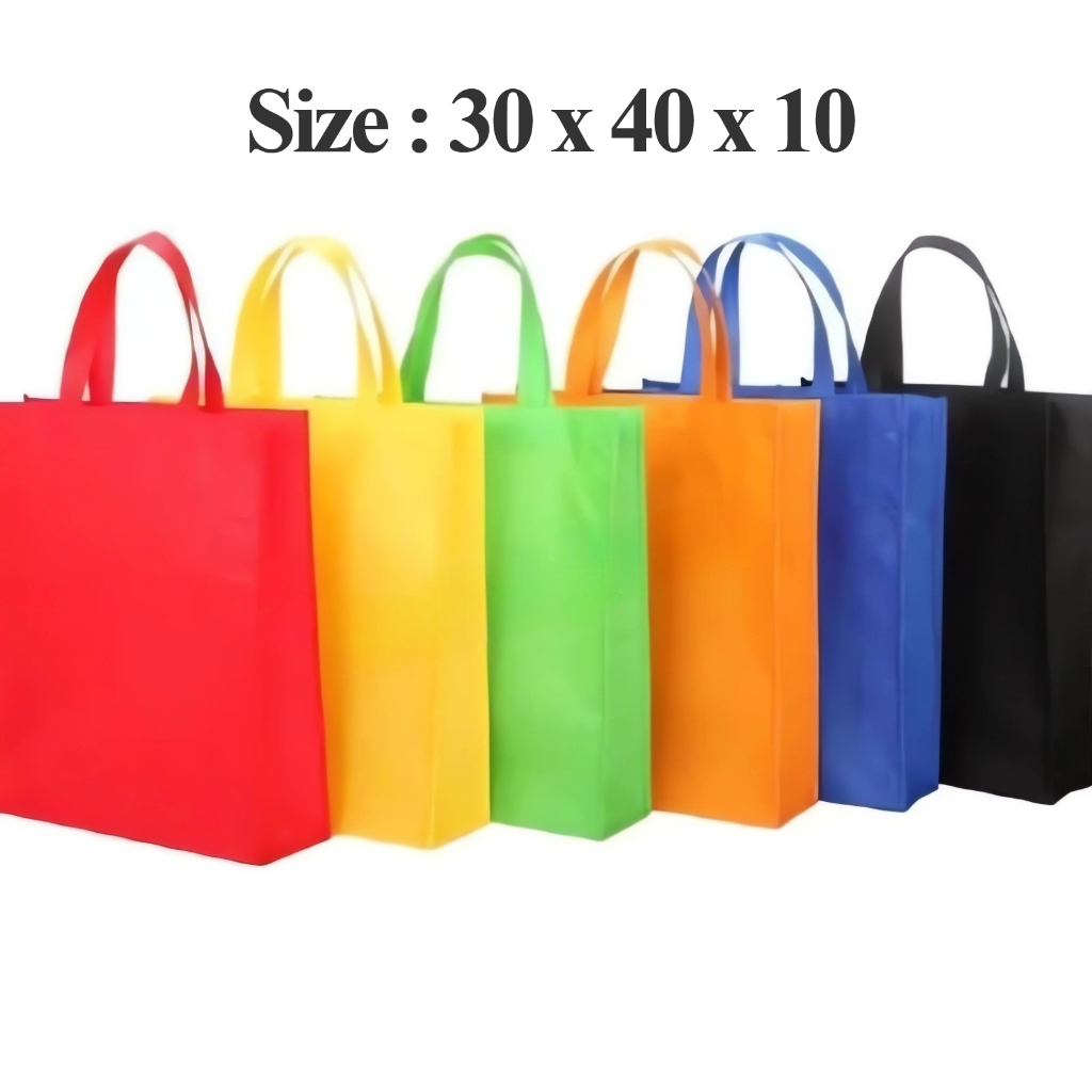 

(SATUAN) GOODIE BAG TAS SPUNBOND | TAS KAIN | TAS ULTAH | TAS LEBARAN | TAS SOUVENIR 30x40x10 Banjarmasin Kalsel