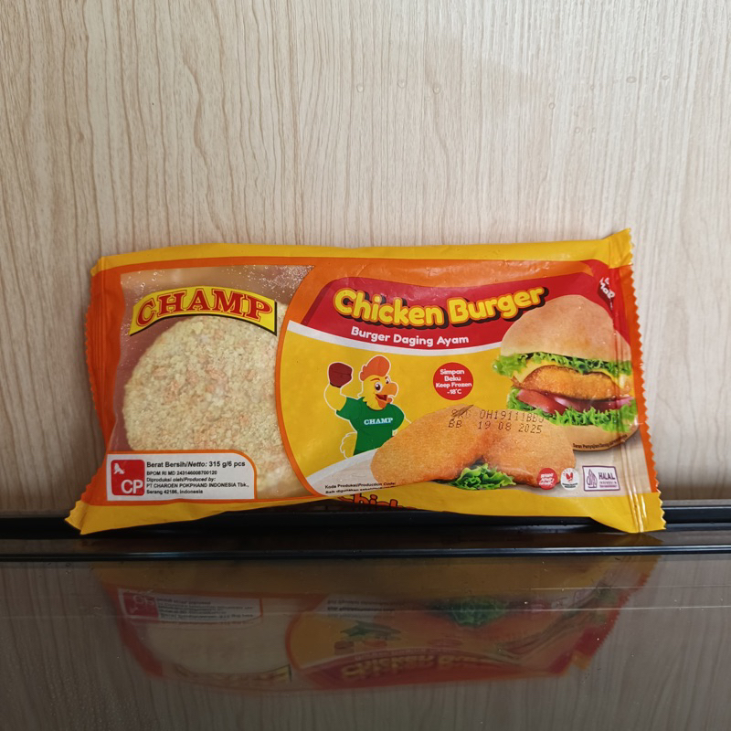 

[INSTANT] CHAMP BURGER AYAM 315g isi 6