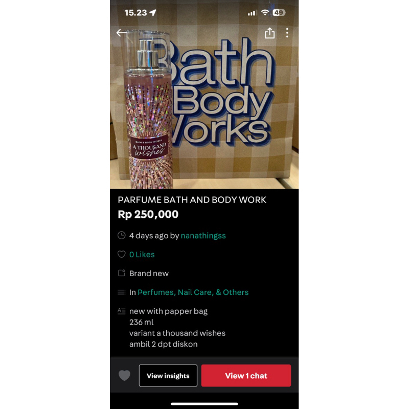 PARFUME BBW