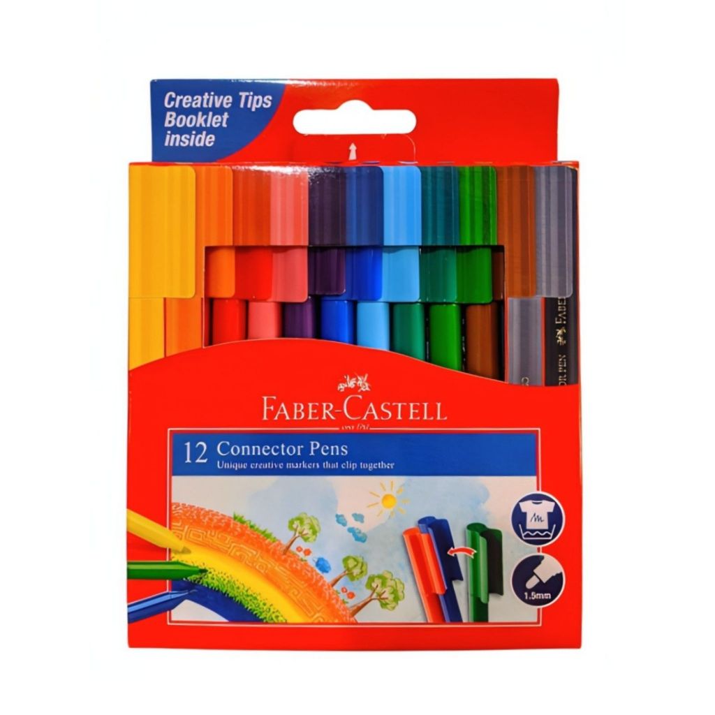 

CONECTOR PEN FABER CASTELL 12 WARNA