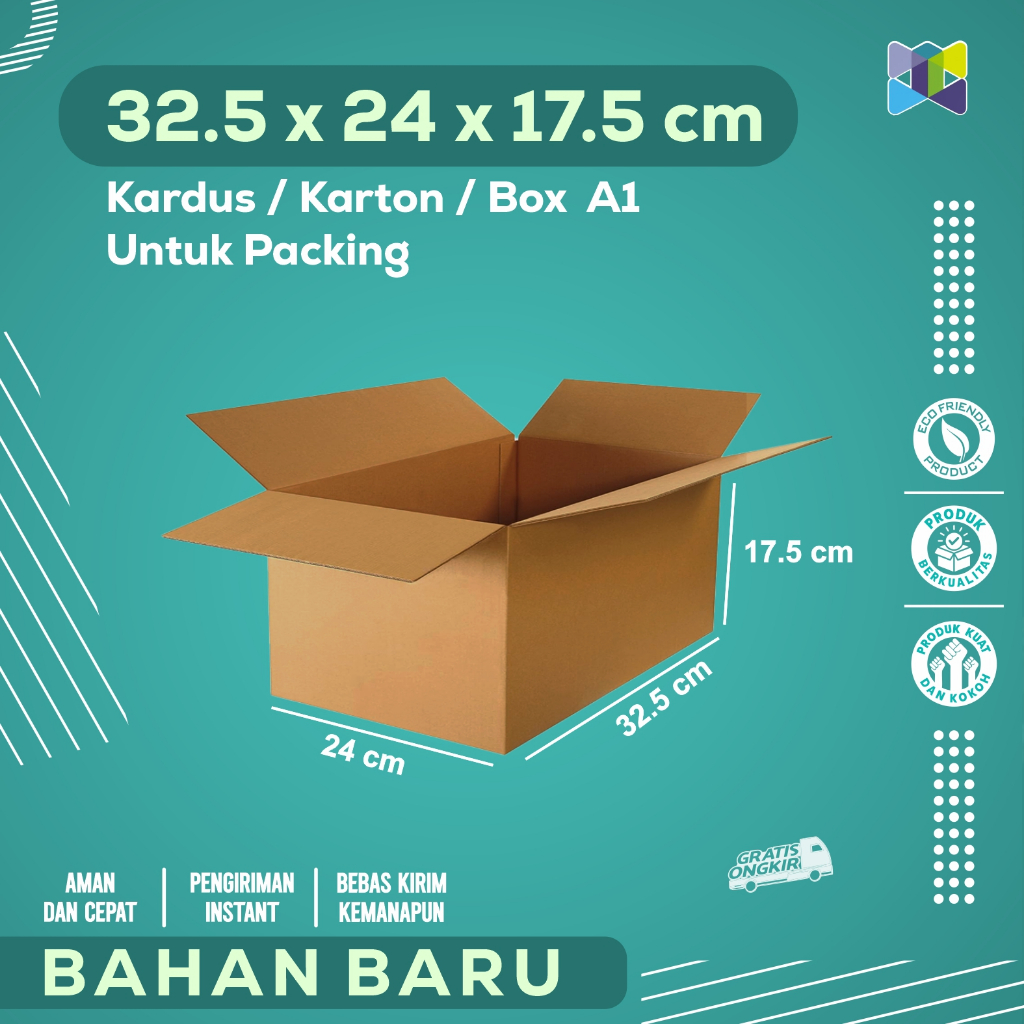 

Box Packing 32,5x24x17 / Kardus Packing / Karton Packing