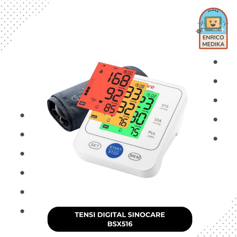 SINOCARE - TENSI DIGITAL SINOCARE BSX 516