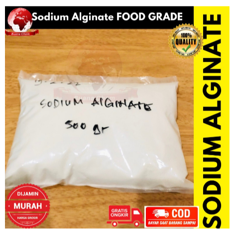 

Sodium Alginate 500gr / Alginat / Sodium Alginate Food Grade