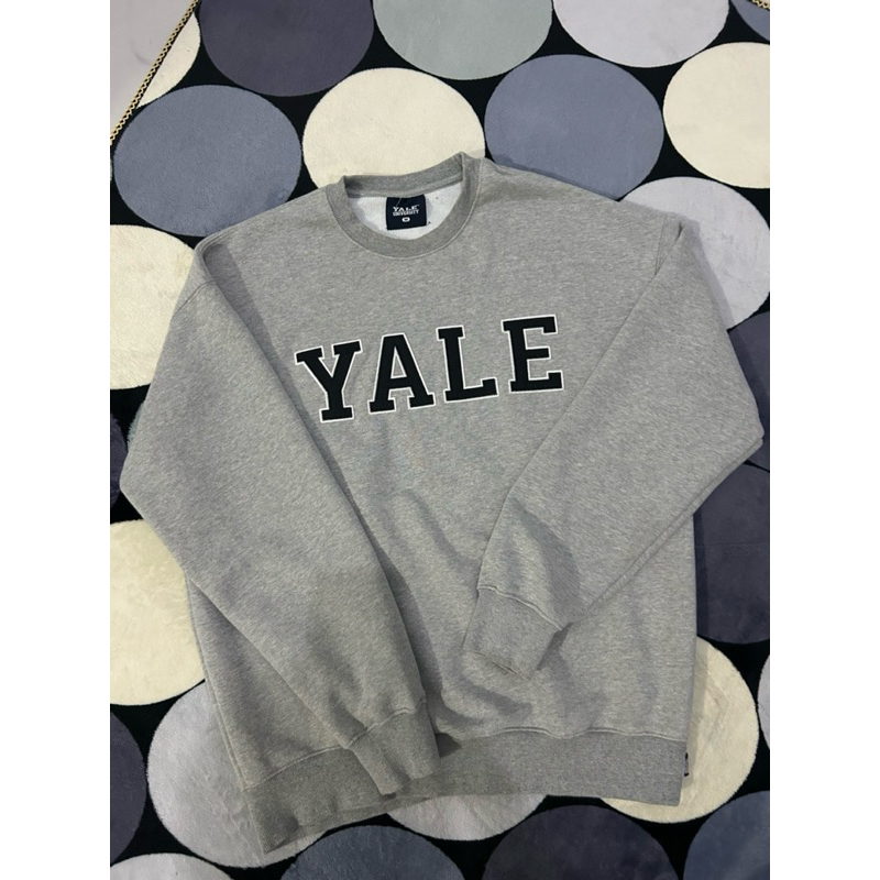 Sweatshirt YALE unisex grey - preloved