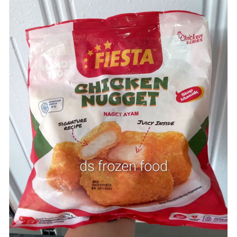 

FIESTA CHICKEN NUGGET 400 GRAM