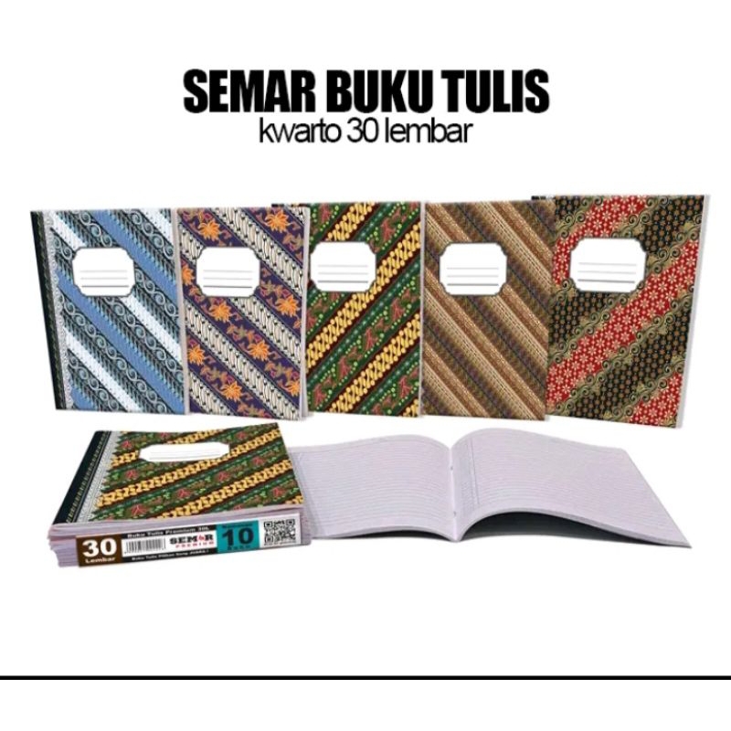 

BUKU TULIS SEMAR 30 LEMBAR ISI 10 PCS/BUKU TULIS MURAH