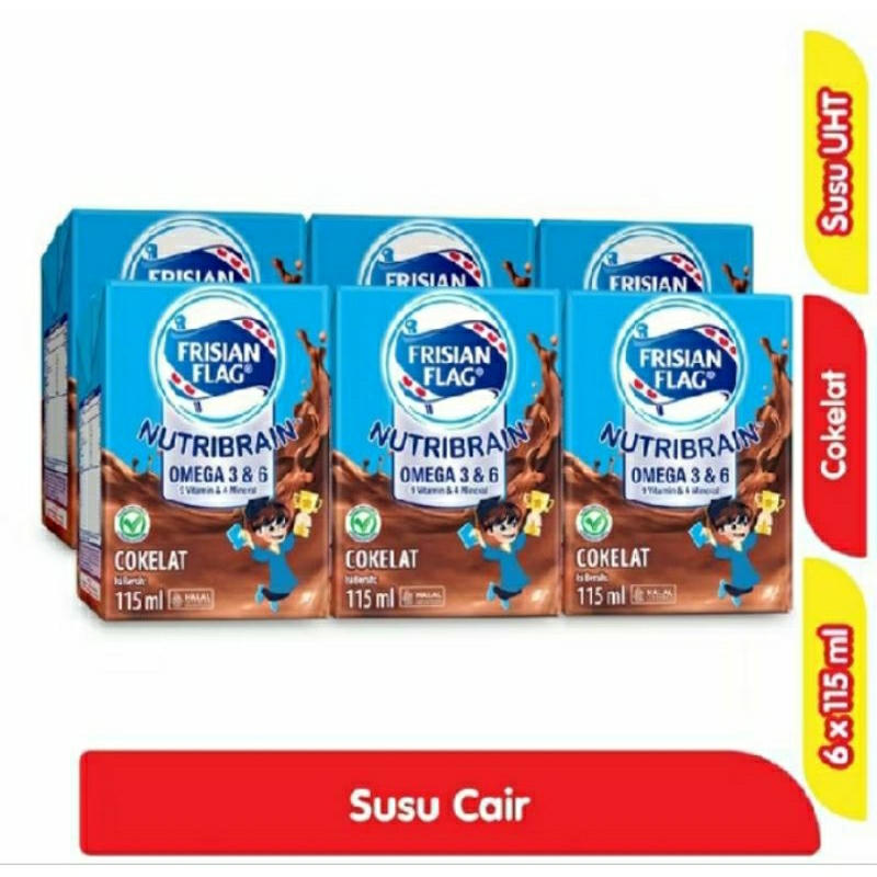 

FRISIAN FLAG MILK UHT KOTAK COKLAT 6x115ML
