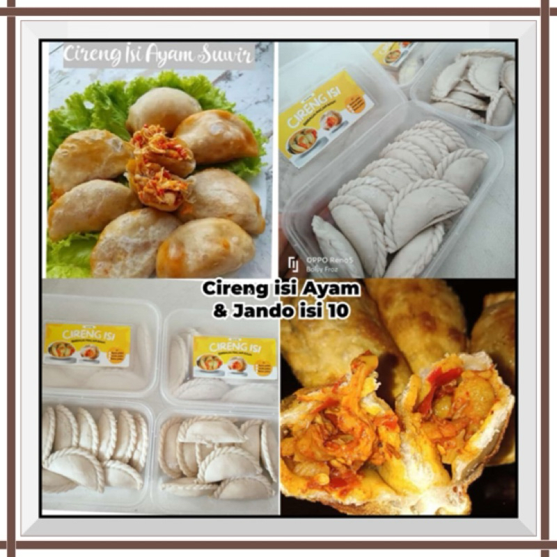 

Cireng Isi Jando Pedas / Ayam Suwir Pedas 10 pcs by Yuk Ning Group