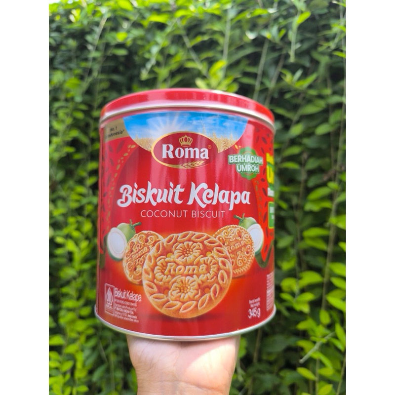 

(1dus isi 6 toples) roma biskuit kelapa kaleng diskon 10-15% live shope / video