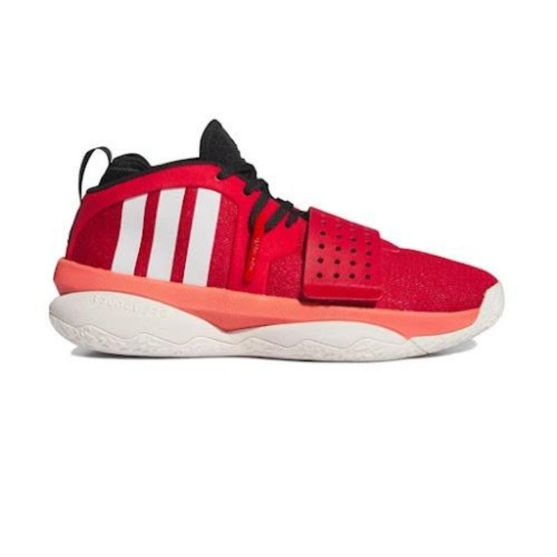 SEPATU BASKET ADIDAS DAME 8 EXTPLY BETTER SCARLET