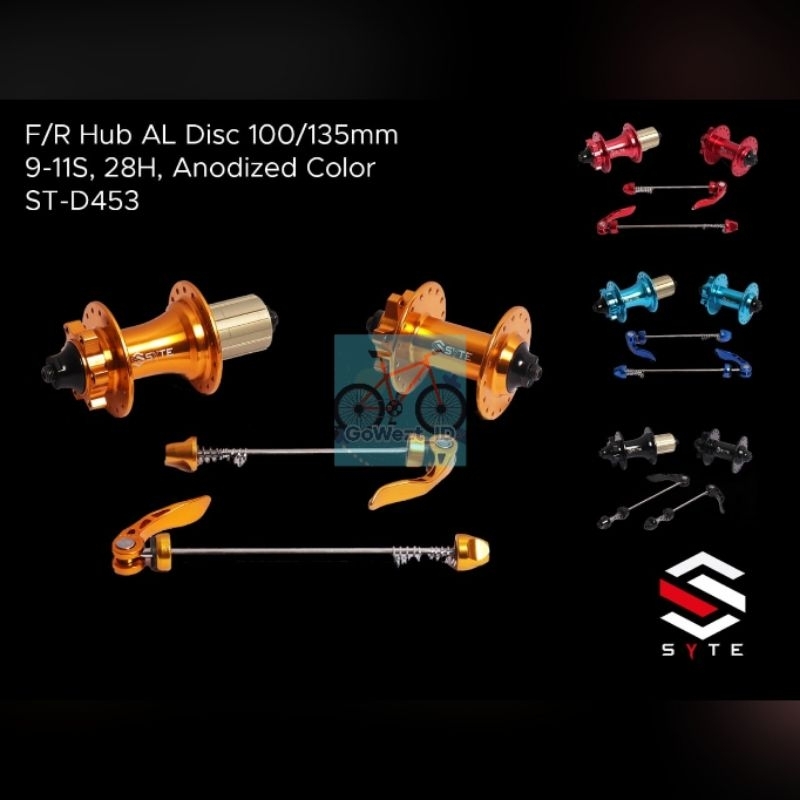 Hub Freehub Bosch Jangkrik 28 Hole Lubang SYTE Alloy Bearing ST-D453 Disc Brake | High Quality