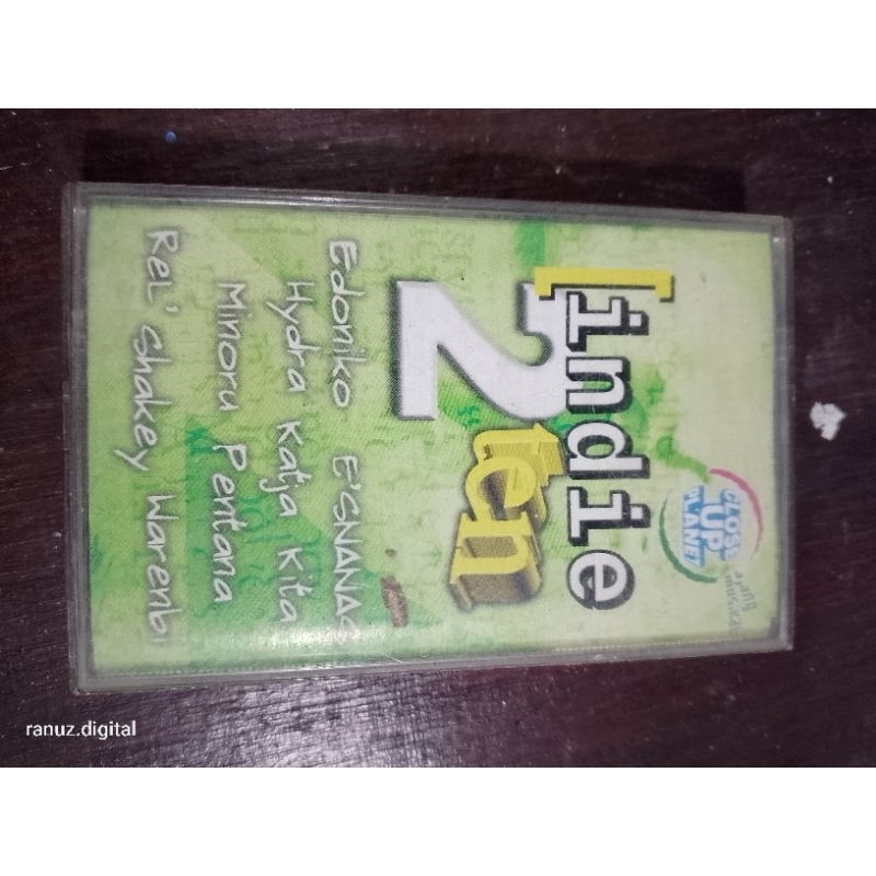 Kaset pita tape Original indie Ten 2 kompilasi band indie indonesia
